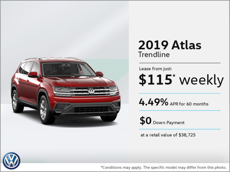 Lease the 2019 Atlas!
