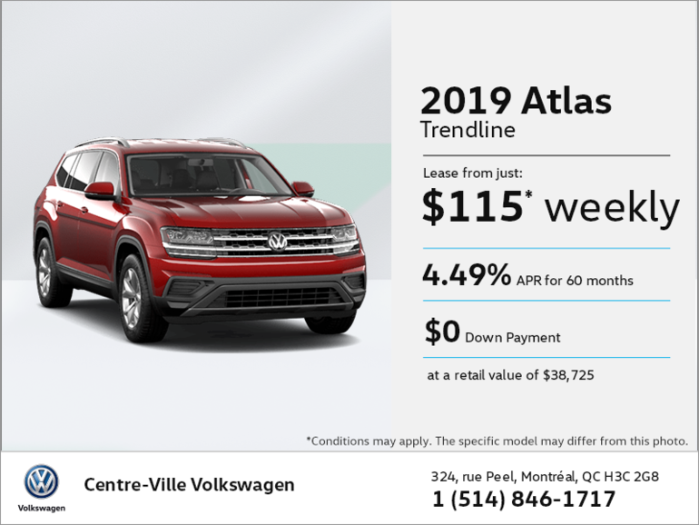 Lease the 2019 Atlas!
