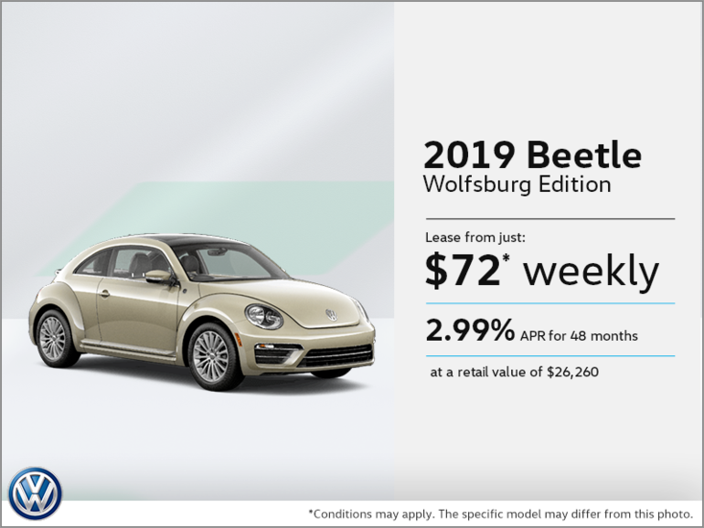 Lease the 2019 Beetle!