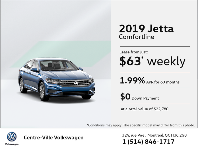 Lease the 2019 Jetta!