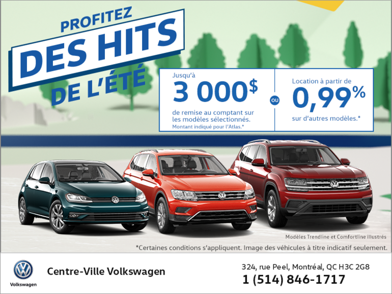 Profitez des hits de l'été!