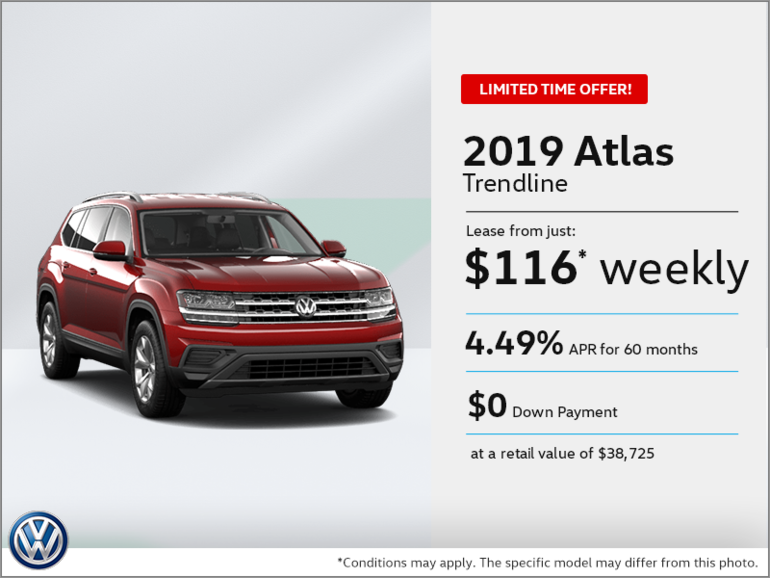 Lease the 2019 Atlas!