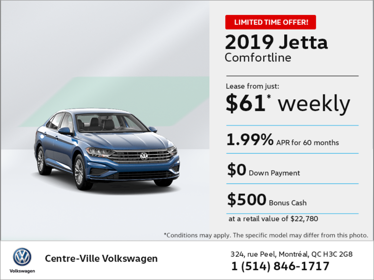 Lease the 2019 Jetta!