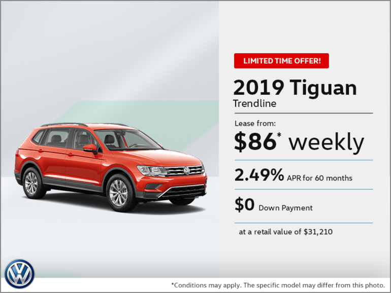 Lease the 2019 Tiguan!