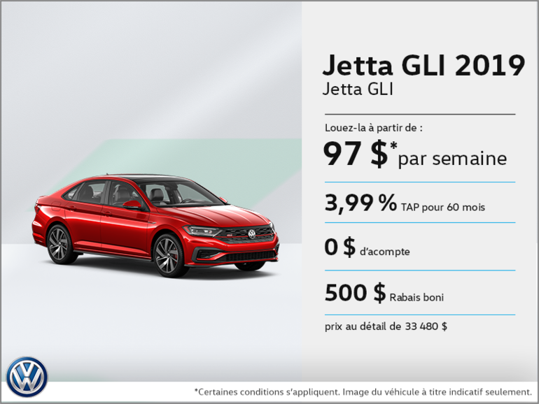 Louez la Jetta GLI 2019