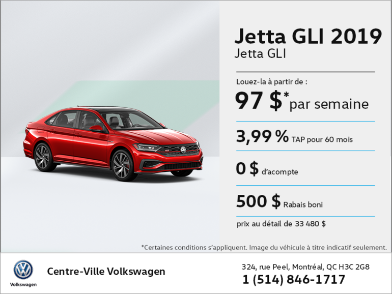 Louez la Jetta GLI 2019