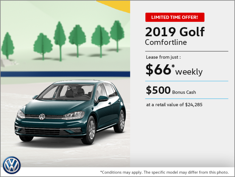 Lease the 2019 Golf!