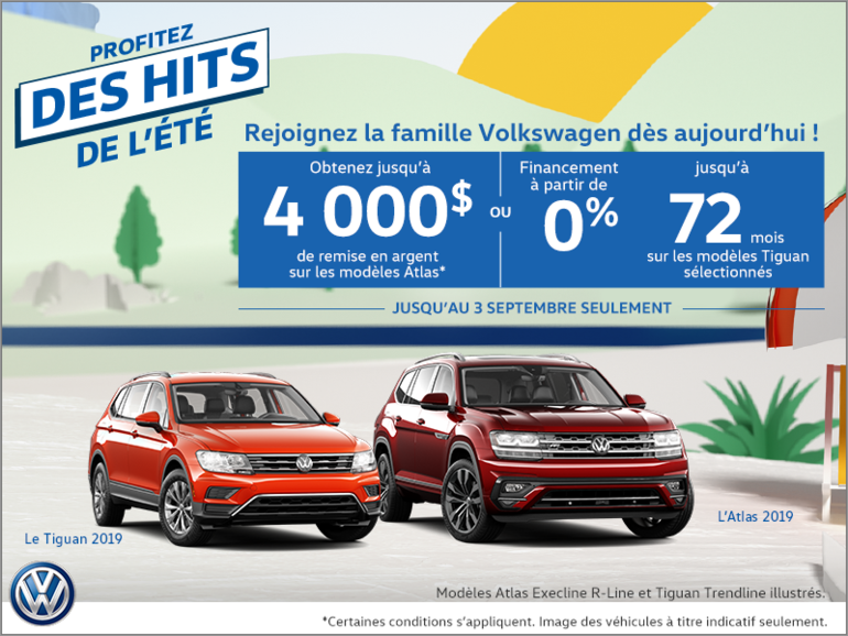Profitez des hits de l'été!