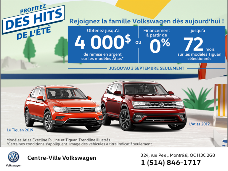 Profitez des hits de l'été!