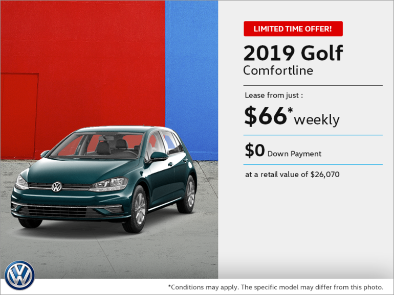 Lease the 2019 Golf!