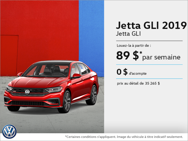 Louez la Jetta GLI 2019
