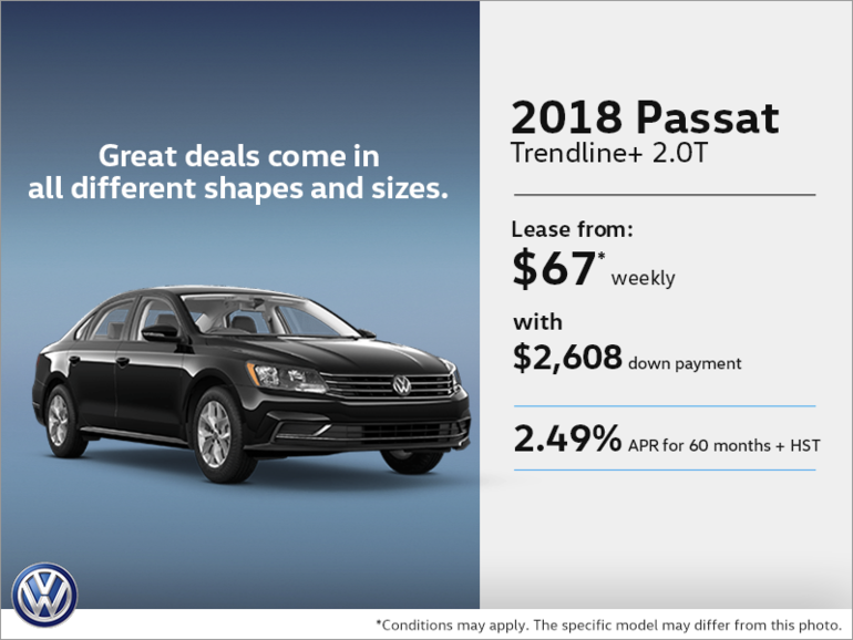 Lease the 2018 Passat!