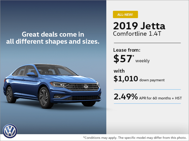 Lease the 2019 Jetta!