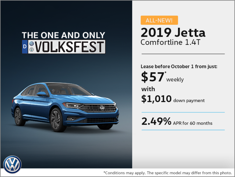 Lease the 2019 Jetta!
