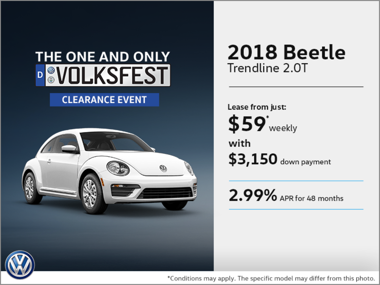Lease the 2018 Beetle!