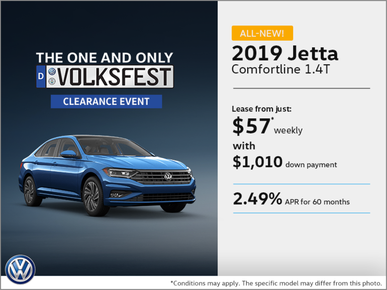 Lease the 2019 Jetta!