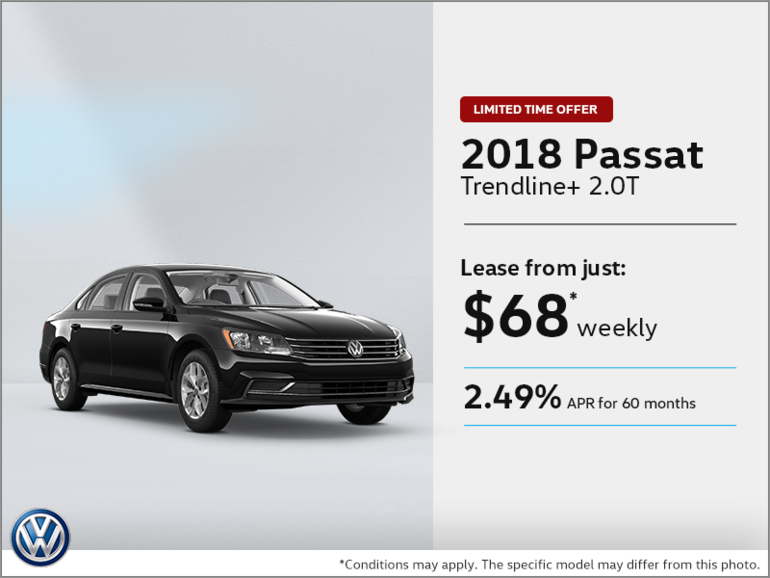 Lease the 2018 Passat!