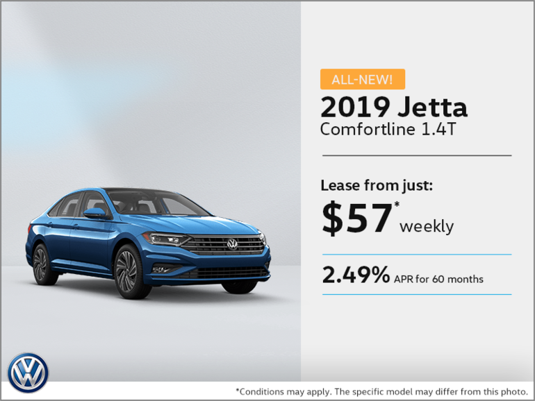 Lease the 2019 Jetta!
