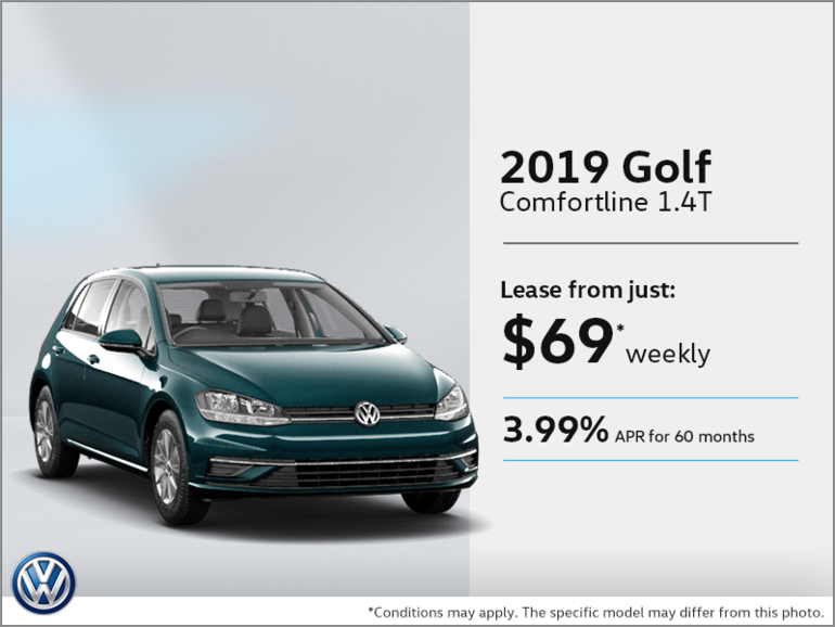 Lease the 2019 Golf!