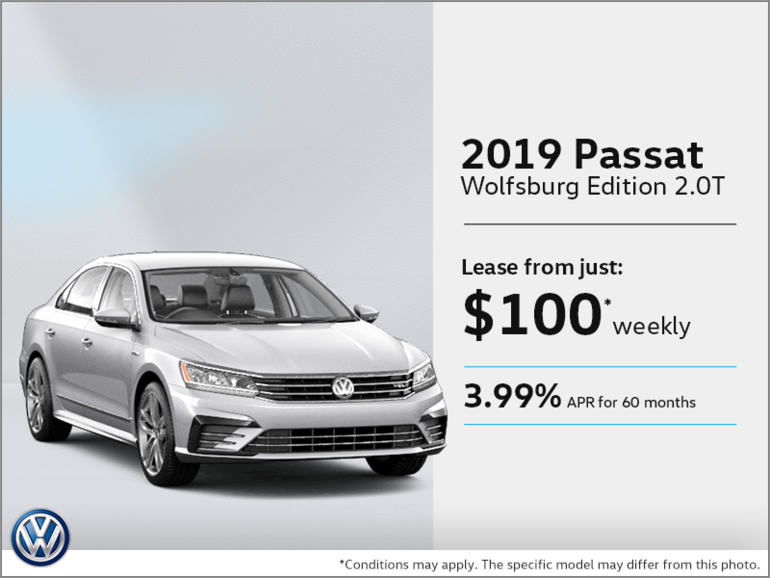 Lease the 2019 Passat!