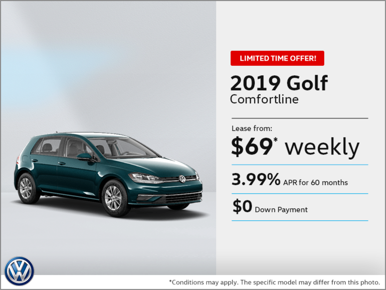 Lease the 2019 Golf!