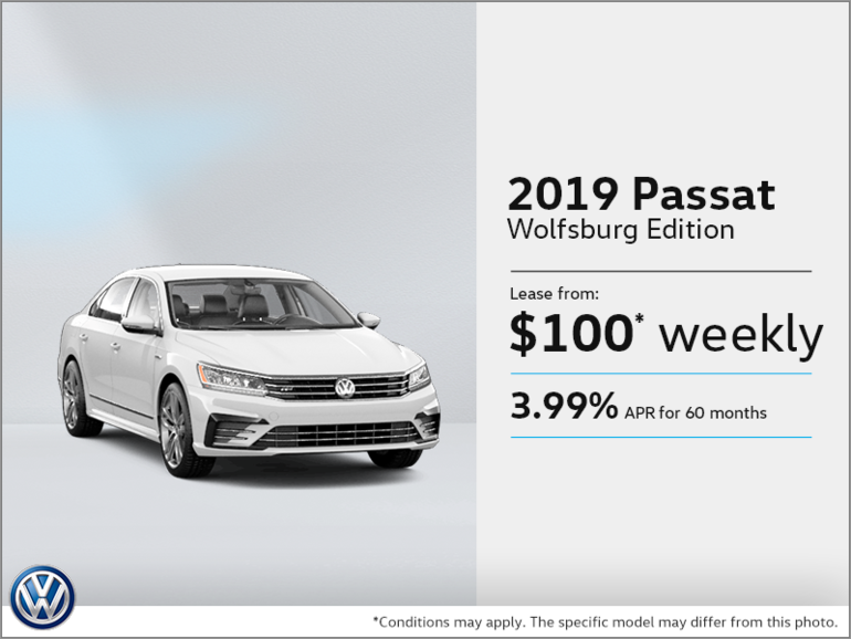 Lease the 2019 Passat!