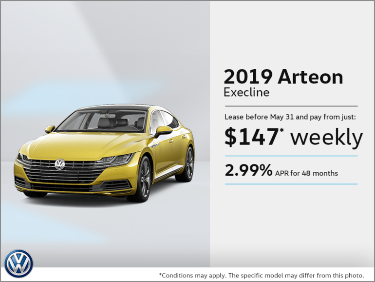 Lease the All-New Arteon 2019!
