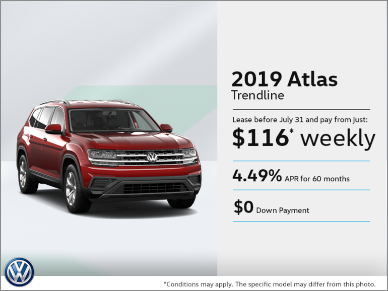 Lease the 2019 Atlas!