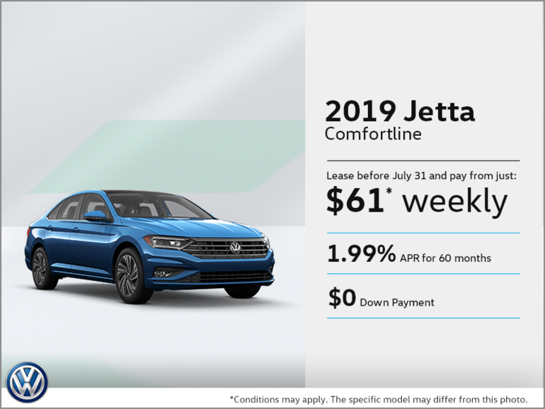 Lease the 2019 Jetta!