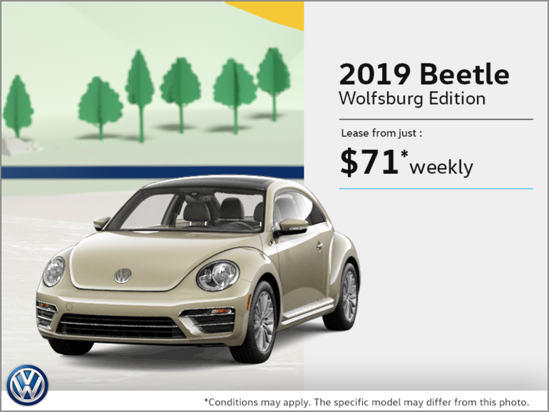 Lease the 2019 Beetle!