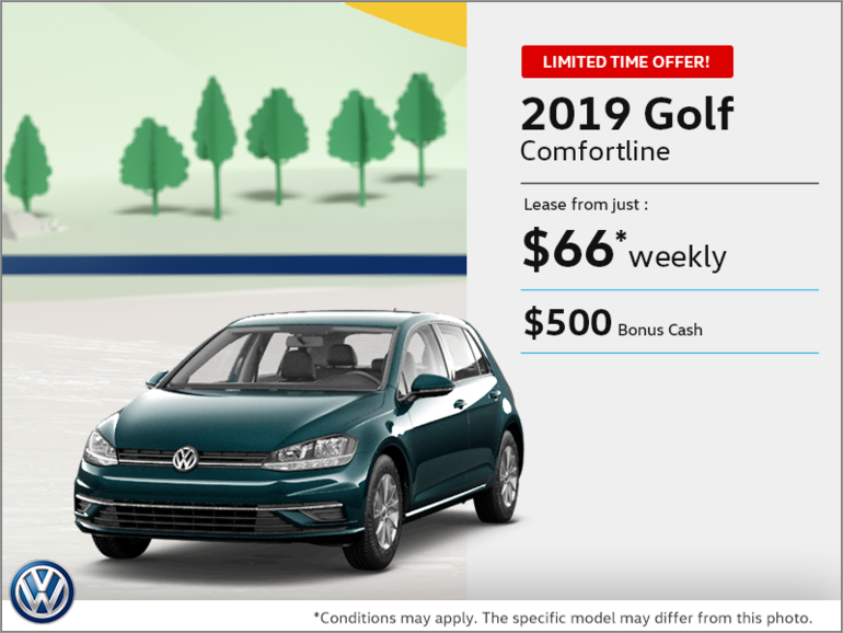 Lease the 2019 Golf!