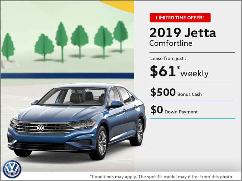 Lease the 2019 Jetta!