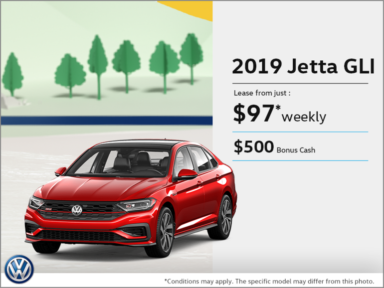 Lease the 2019 Jetta GLI