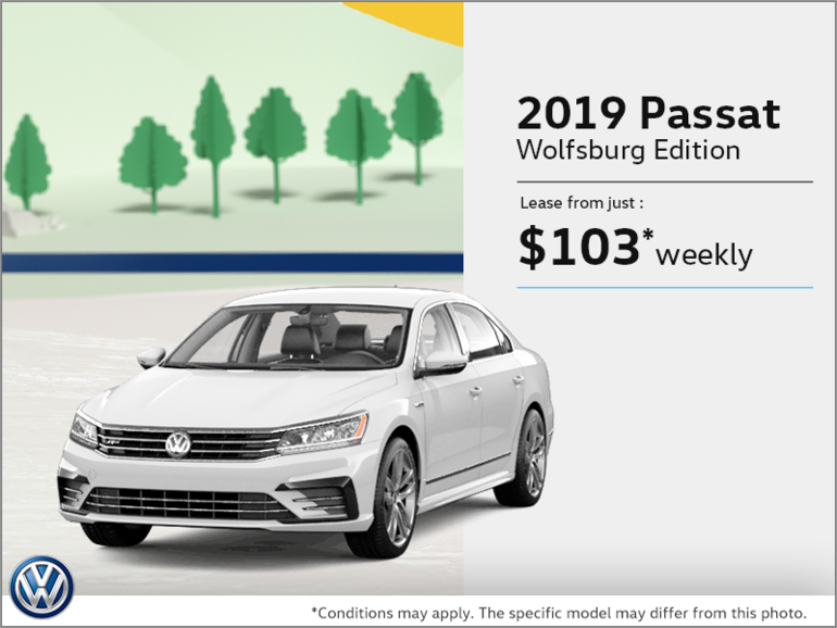 Lease the 2019 Passat!