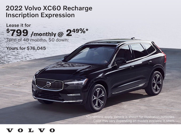 The 2022 Volvo XC60 Recharge Inscription Expression