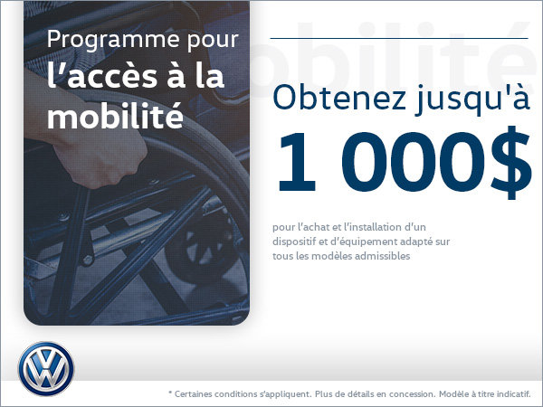 Programme pour l'accès à la mobilité Volkswagen