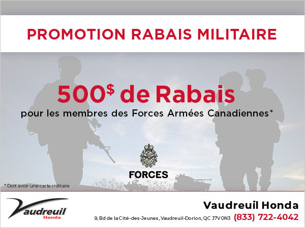Promotion rabais militaire (Copie) (Copie)