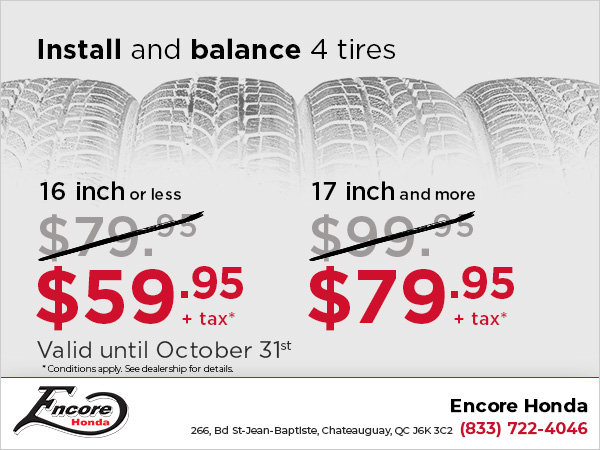Tire installation and balancing
