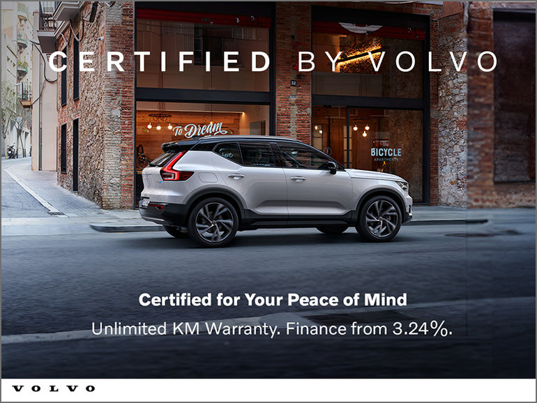 XC40 Certified by Volvo