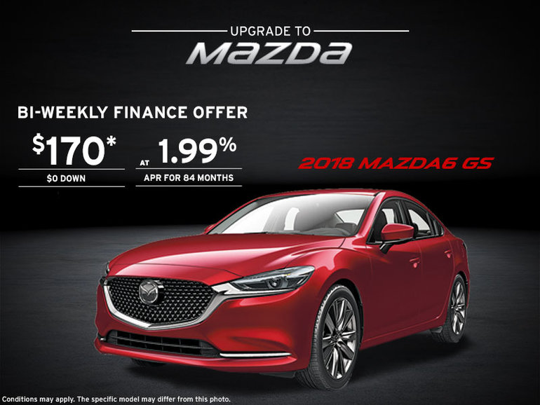 Get the 2018 Mazda6 Today!