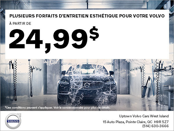 Forfaits esthétiques Volvo