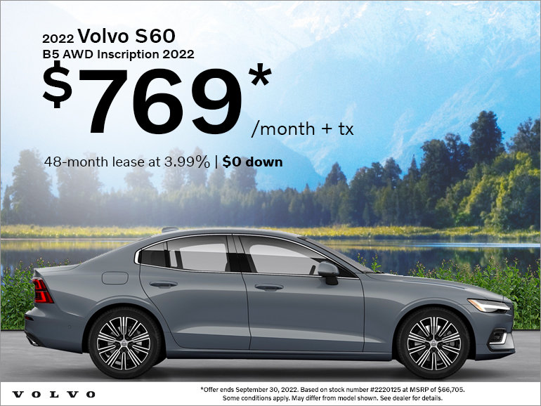 2022 Volvo S60 B5 AWD Inscription