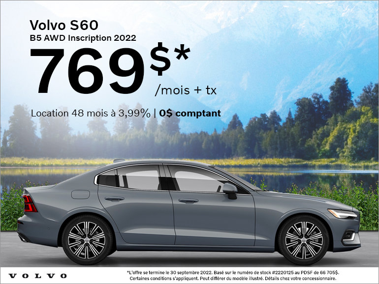 Volvo S60 B5 AWD Inscription 2022