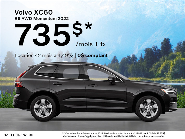 Volvo XC60 B6 AWD Momentum 2022