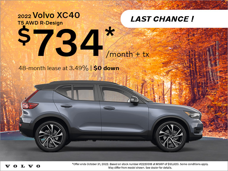 2022Volvo XC40 T5 AWD Inscription