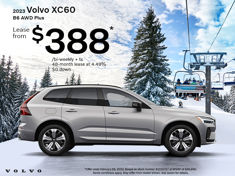 2023 Volvo XC60 B6 AWD Plus