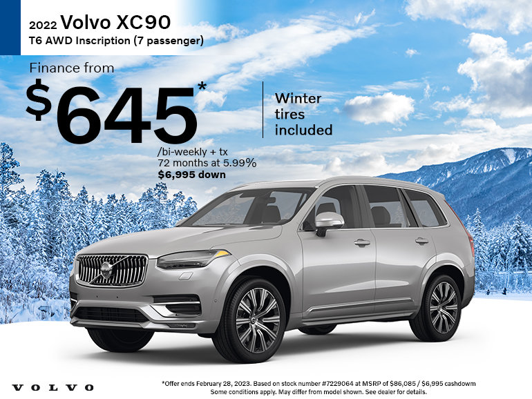 2022 Volvo XC90 T6 AWD Inscription
