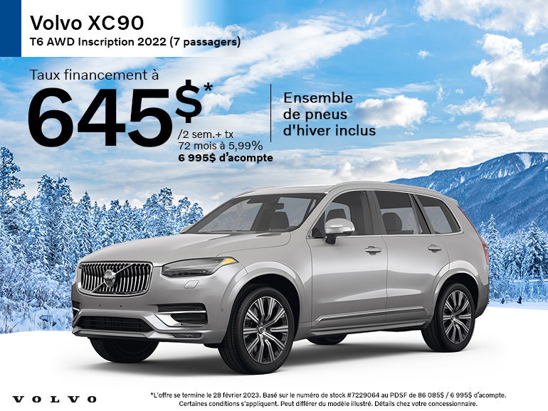 Volvo XC90 T6 AWD Inscription 2022