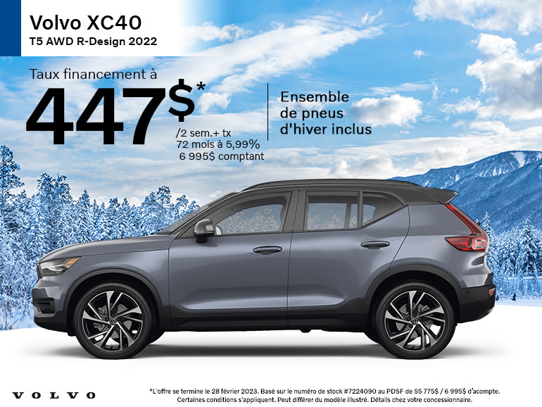 Volvo XC40 T5 AWD R-Design 2022