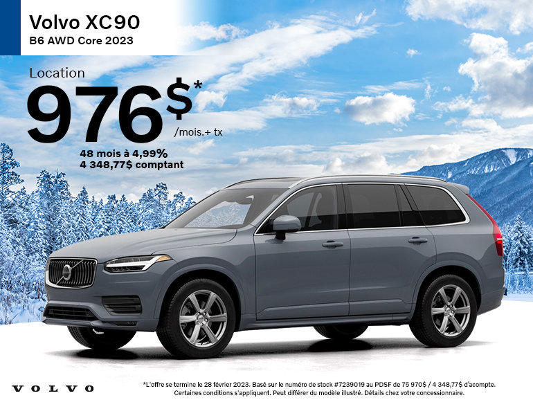 Volvo XC90 B6 AWD Core 2023